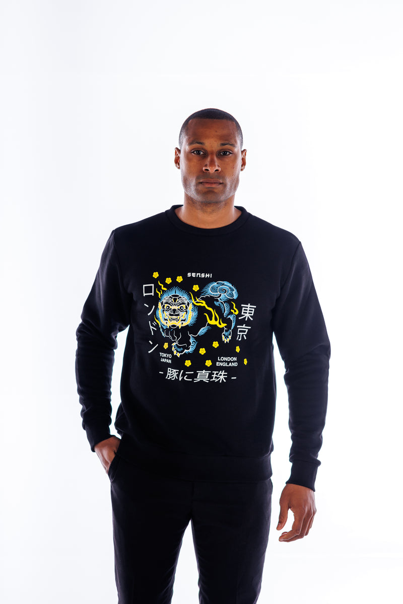 Monster Sweatshirt - Black