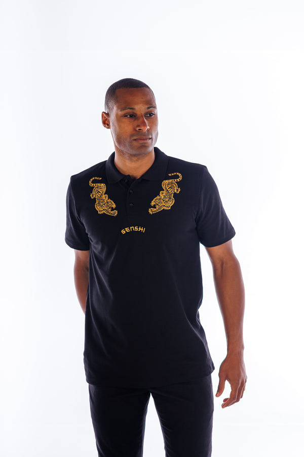 Tiger Polo Shirt - Black