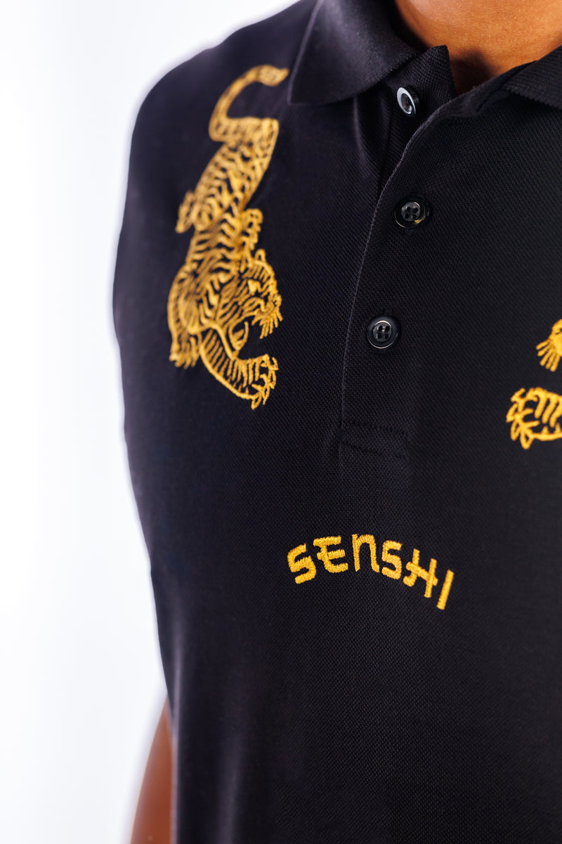 Tiger Polo Shirt - Black