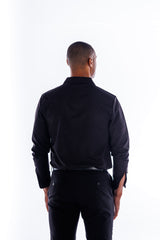 Tiger Collar Shirt - Black