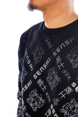 Monogram Sweatshirt - Black