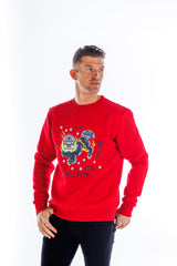 Monster Sweatshirt - Red