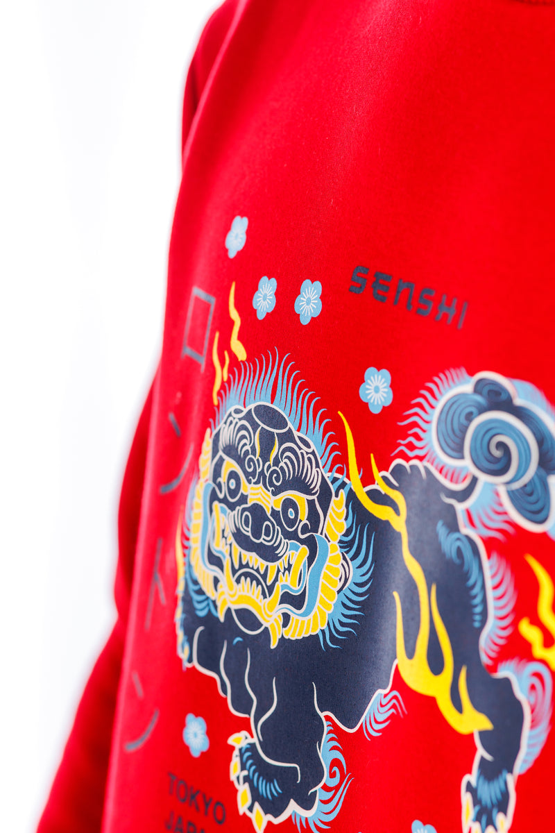 Monster Sweatshirt - Red