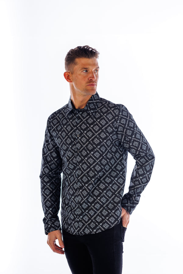 Monogram Shirt - Black