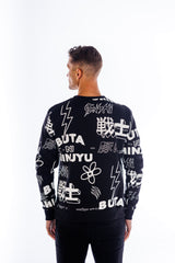 Scrawl Sweatshirt - Black